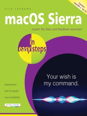 cover image of macOS Sierra in easy steps